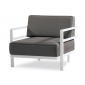 Кресло металлическое PAPATYA Loca Sofa LS 01 сталь, ткань Etisilk Фото 6