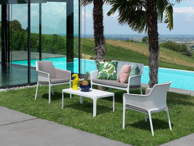 Подушка для дивана Nardi Net Bench Sunbrella серый Sunbrella Фото 5