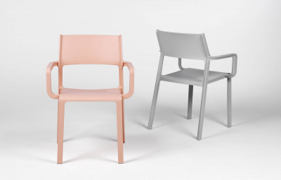 Кресло пластиковое Nardi Trill Armchair стеклопластик серый Фото 4