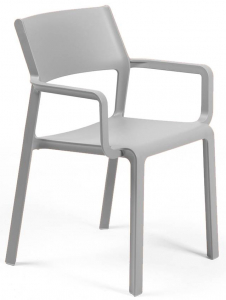 Кресло пластиковое Nardi Trill Armchair стеклопластик серый Фото 1