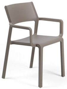 Кресло пластиковое Nardi Trill Armchair стеклопластик тортора Фото 1