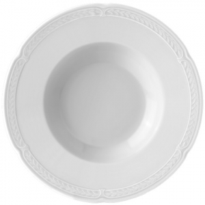 Тарелка фарфоровая для пасты Ancap Accademia фарфор белый Фото 1