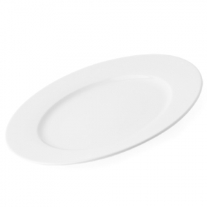 Тарелка фарфоровая плоская Ancap Impero фарфор белый Фото 2