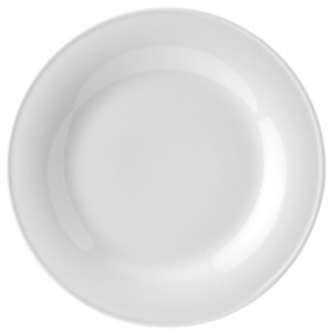 Тарелка фарфоровая десертная Ancap New York фарфор белый Фото 1