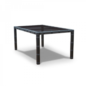 Комплект плетеной мебели KVIMOL КМ-0034 алюминий, искусственный ротанг черный, серый Фото 6
