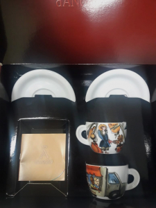 Кофейные пары для капучино Ancap Edex фарфор деколь Mercatini Фото 3