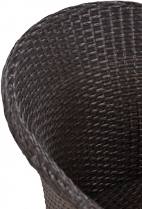 Кресло плетеное Afina Y137C-W53 Brown искусственный ротанг, сталь коричневый Фото 5