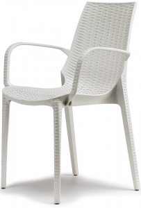 Кресло пластиковое Scab Design Lucrezia стеклопластик лен Фото 1