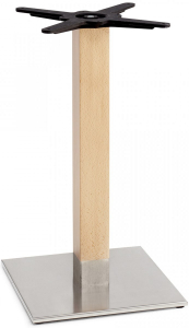 Подстолье деревянное Scab Design Natural Tiffany бук, чугун, сталь натуральный бук, полированный стальной Фото 9