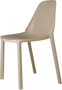 Стул пластиковый Scab Design Piu стеклопластик тортора Фото 1