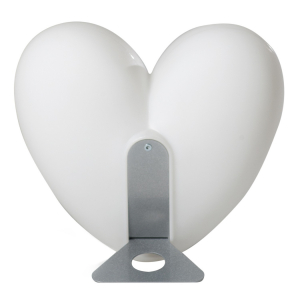 Светильник пластиковый настольный Сердце SLIDE Love Lighting полиэтилен, металл белый Фото 8