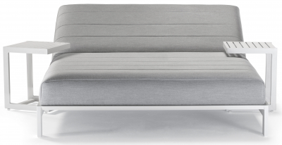 Лаунж-лежак двухместный Grattoni Bite алюминий, ткань sunbrella Фото 1