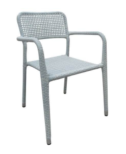 Комплект плетеной мебели JOYGARDEN Lotus алюминий, искусственный ротанг светло-серый Фото 3
