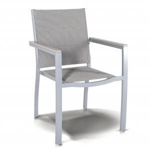 Кресло текстиленовое 4SIS Овьедо алюминий, текстилен серый Фото 2