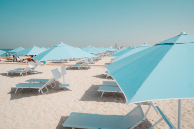 Зонт пляжный профессиональный Crema Eos алюминий, акрил Фото 5