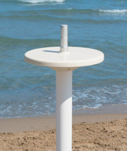 Столик для зонтов с опорой Magnani Table полипропилен белый Фото 1