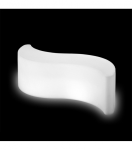 Скамья пластиковая светящаяся SLIDE Wave Lighting полиэтилен белый Фото 7