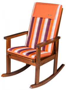 Кресло-качалка деревянное Azzura Regina сосна капучино Фото 3