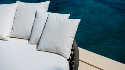 Лаунж-диван плетеный Skyline Design Moma алюминий, полипропилен, sunbrella черный, антрацит, бежевый Фото 8