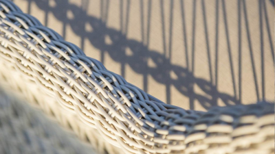 Кресло плетеное с подушкой Skyline Design Arena алюминий, искусственный ротанг, sunbrella белый, бежевый Фото 8