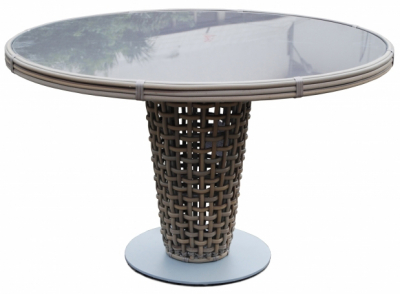 Комплект плетеной мебели Skyline Design Dynasty алюминий, искусственный ротанг, sunbrella серый, бежевый Фото 6