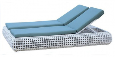Комплект плетеной мебели Skyline Design Dynasty алюминий, искусственный ротанг, sunbrella белый, бежевый Фото 8