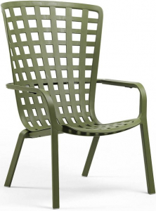 Лаунж-кресло пластиковое Nardi Folio стеклопластик агава Фото 1