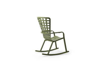 Кресло-качалка пластиковое Nardi Folio стеклопластик агава Фото 7