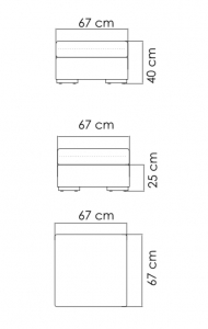 Банкетка плетеная с подушкой Skyline Design Cuatro алюминий, искусственный ротанг, sunbrella мокка, бежевый Фото 7