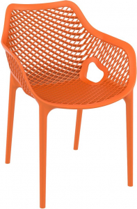 Кресло пластиковое Siesta Contract Air XL стеклопластик оранжевый Фото 1
