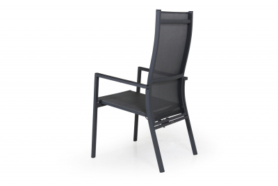 Кресло текстиленовое BraFab Avanti алюминий, текстилен антрацит, серый Фото 3