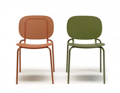 Стул металлический Scab Design Si-Si сталь оливковый Фото 6
