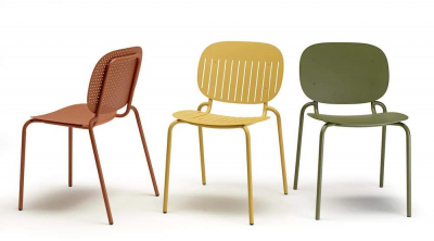 Стул металлический Scab Design Si-Si сталь оливковый Фото 8