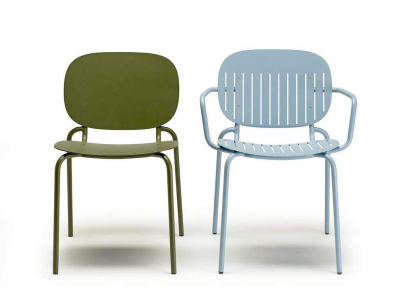 Стул металлический Scab Design Si-Si сталь оливковый Фото 9