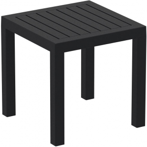 Столик пластиковый для лежака Siesta Contract Ocean Side Table пластик черный Фото 1