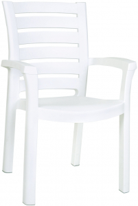 Кресло пластиковое Siesta Garden Marina пластик белый Фото 1