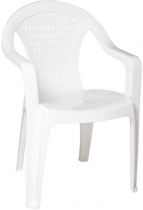 Кресло пластиковое Siesta Garden Samba пластик белый Фото 1