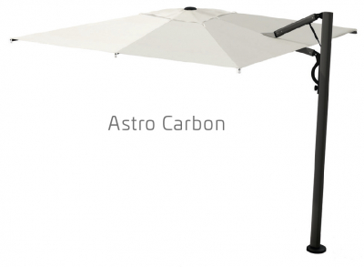 Зонт профессиональный 3.5х3.5 м Scolaro Astro Carbon алюминий, акрил графит, слоновая кость Фото 5