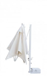 Зонт профессиональный Scolaro Galileo Starwhite алюминий, акрил белый, слоновая кость Фото 16