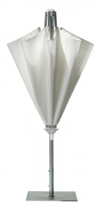 Зонт-парусник Scolaro Revo алюминий, акрил стальной, белый Фото 4