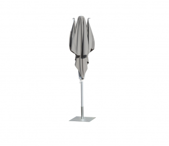 Зонт-парусник Scolaro Vela Titanium алюминий, акрил титан, серо-коричневый Фото 6
