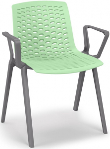 Кресло пластиковое Italseat Lux-4 пластик Фото 1