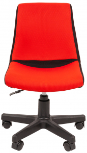 Кресло компьютерное детское Chairman Kids 115 металл, пластик, ткань, пенополиуретан черный/красный Фото 2