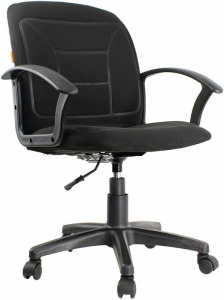 Кресло компьютерное Chairman 627 металл, пластик, полиэстер черный Фото 5