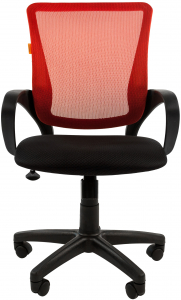 Кресло компьютерное Chairman 969 металл, пластик, ткань, сетка, пенополиуретан черный, красный Фото 2