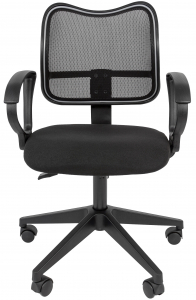 Кресло компьютерное Chairman 450 LT металл, пластик, ткань, сетка, пенополиуретан черный Фото 2