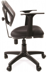 Кресло компьютерное Chairman 450 New металл, пластик, ткань, сетка, пенополиуретан черный, серый Фото 4