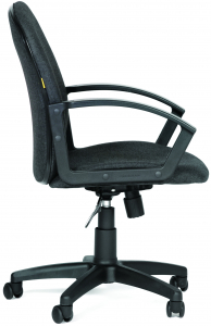 Кресло компьютерное Chairman 681 металл, пластик, ткань, пенополиуретан черный, серый Фото 4