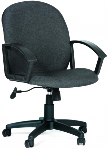 Кресло компьютерное Chairman 681 металл, пластик, ткань, пенополиуретан черный, серый Фото 1
