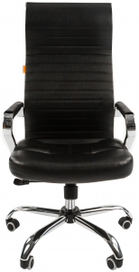 Кресло компьютерное Chairman 700 Эко металл, экокожа, пенополиуретан черный Фото 2